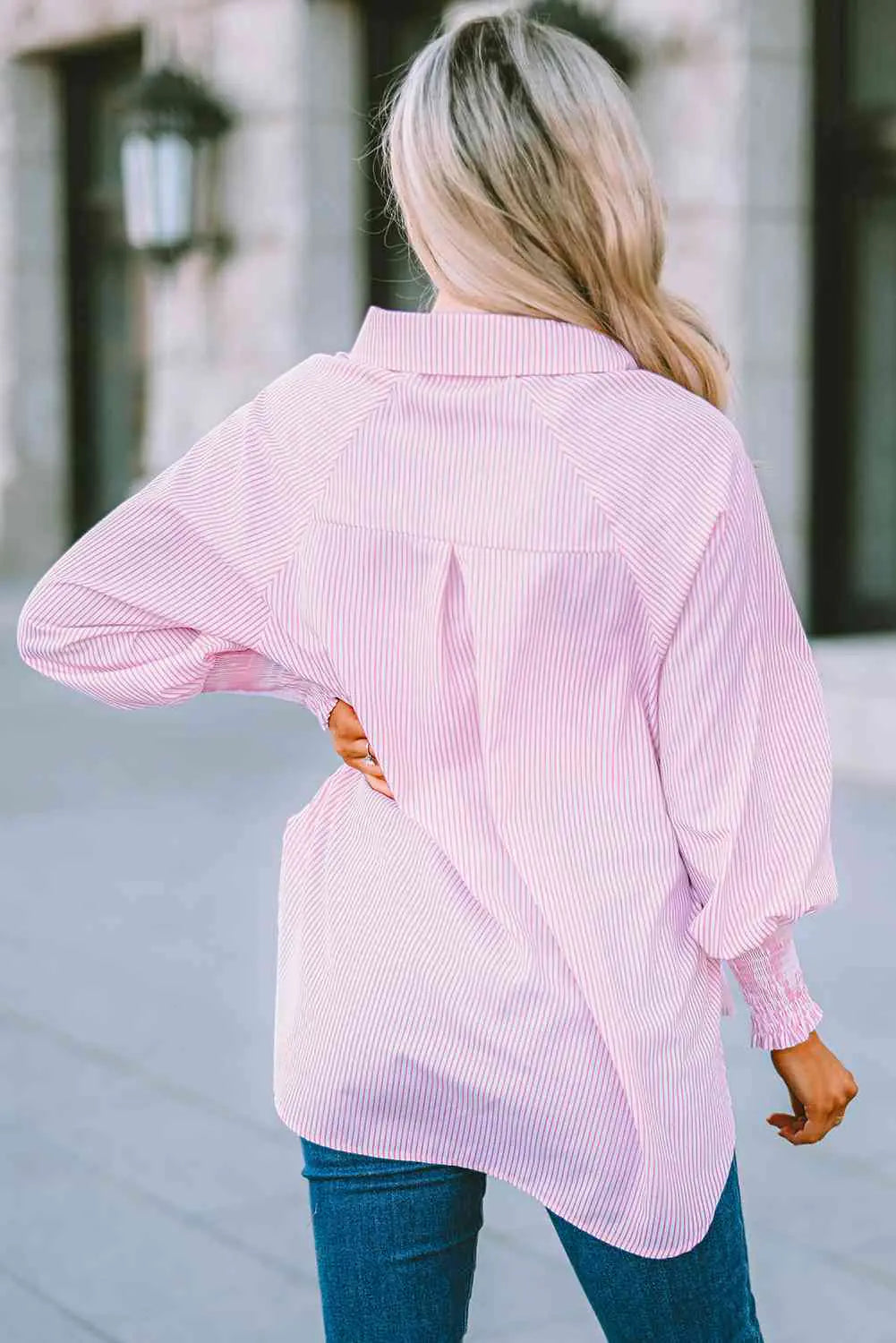 Fernanda Lantern Sleeve Shirt-