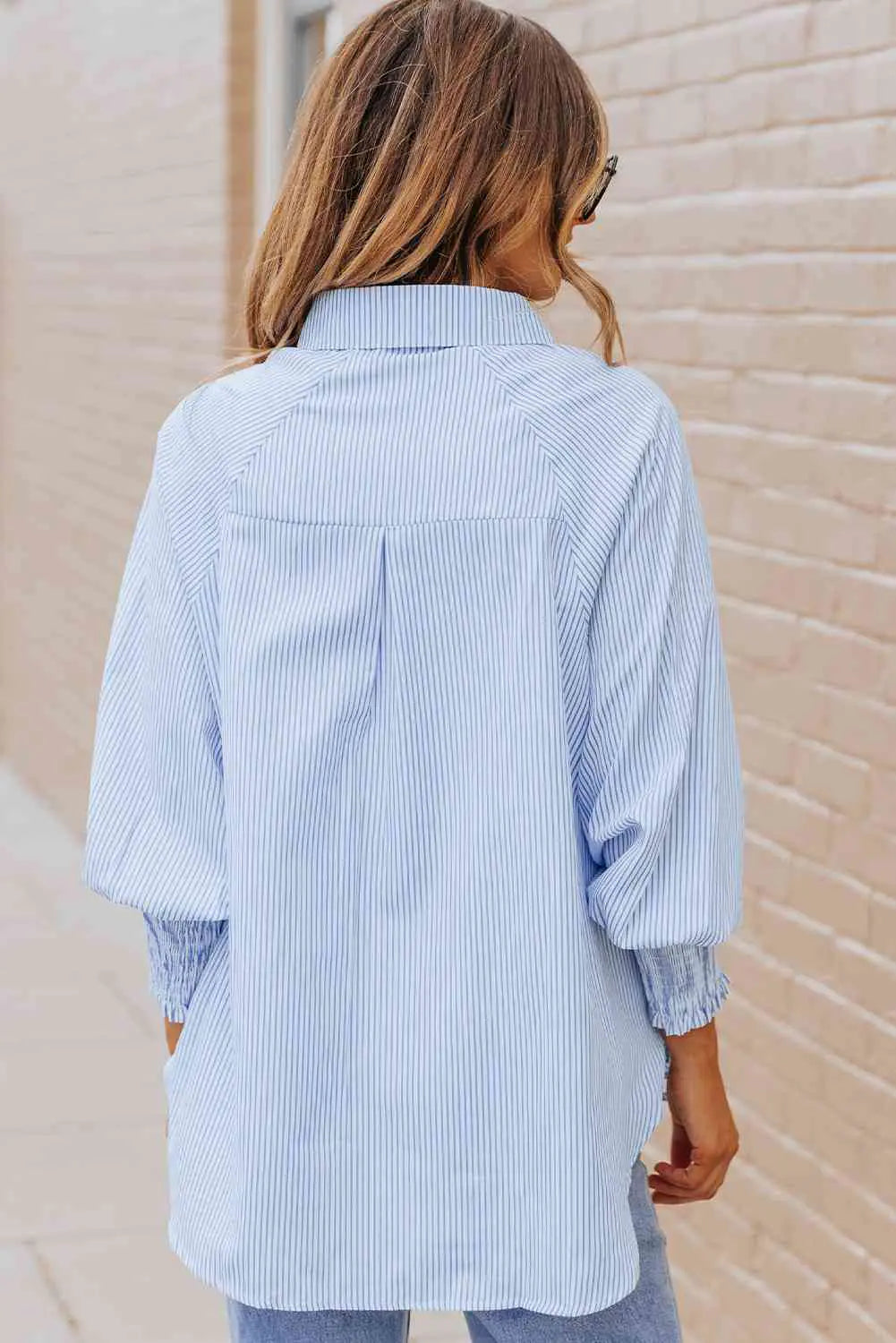 Fernanda Lantern Sleeve Shirt-