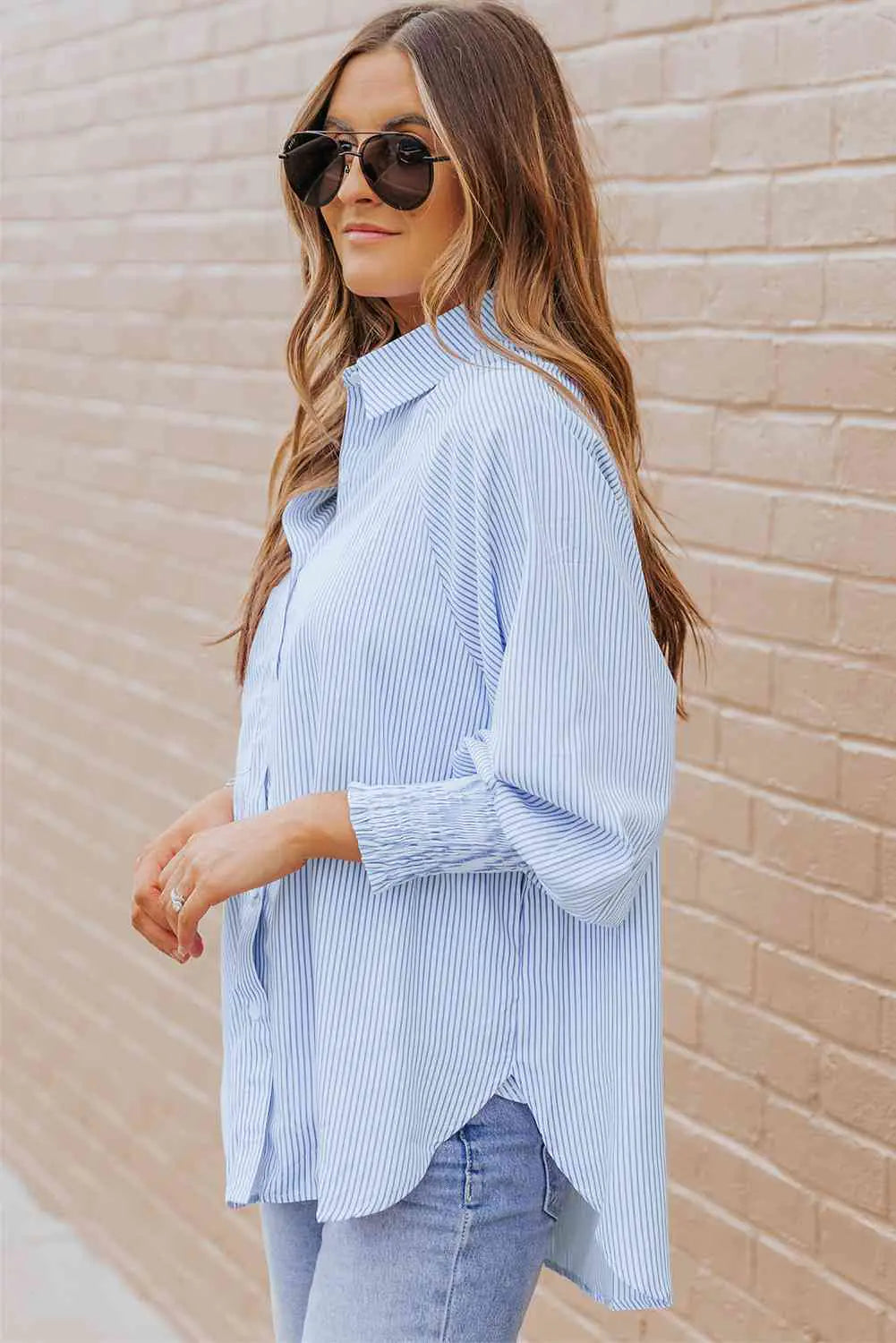 Fernanda Lantern Sleeve Shirt-