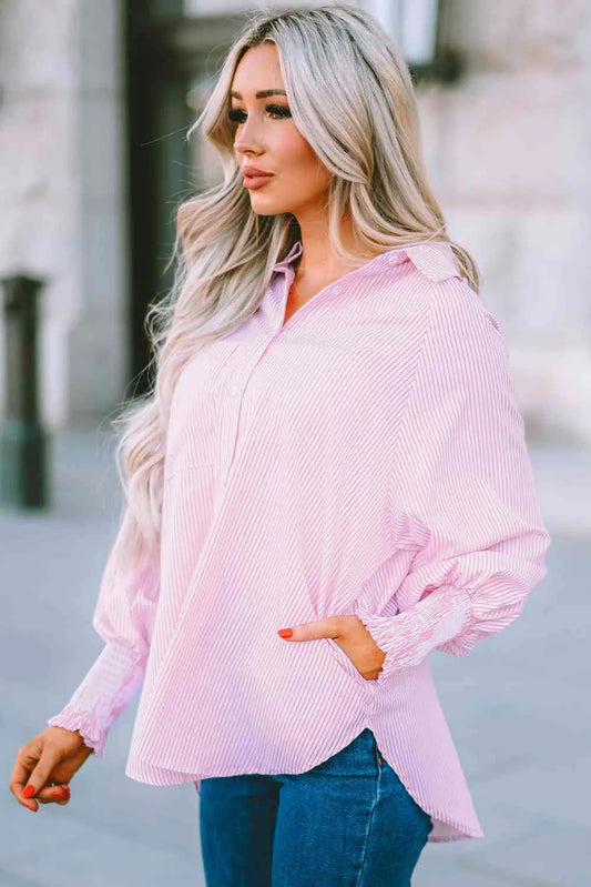 Fernanda Lantern Sleeve Shirt-