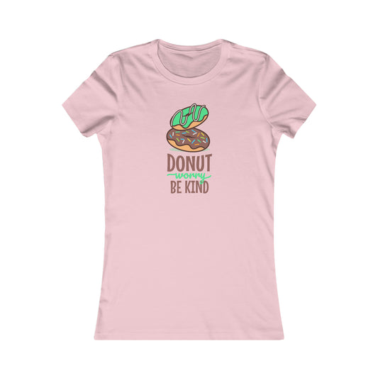 Donut Worry Be Kind Women's Tee