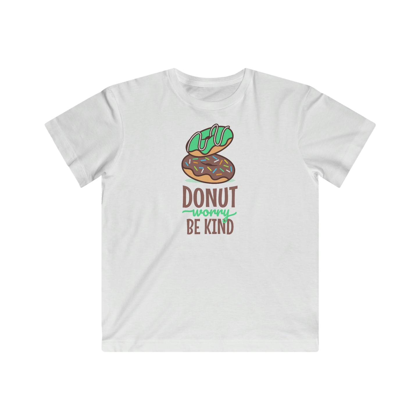 Donut Worry Be Kind Kids T-Shirt