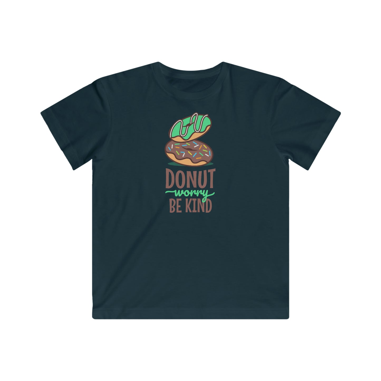 Donut Worry Be Kind Kids T-Shirt