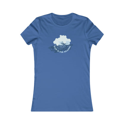 Rain is for Reading Women's Tee