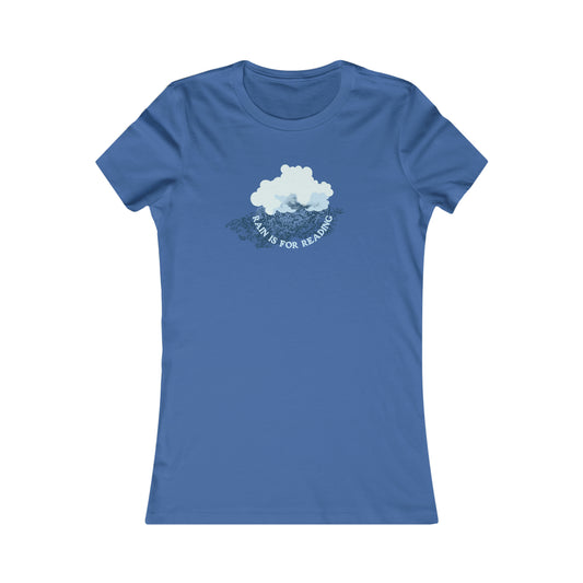 Rain is for Reading Women's Tee